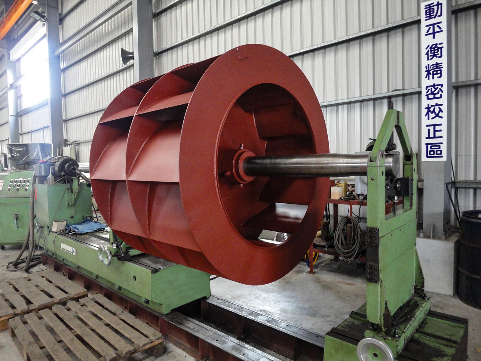 雙口式葉輪｜動平衡